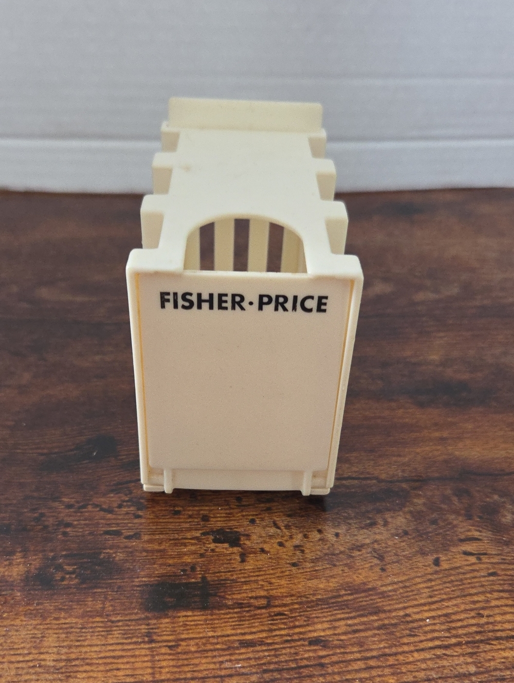 This is a vintage 1975 Fisher-Price Adventure People Safari Animal Cage